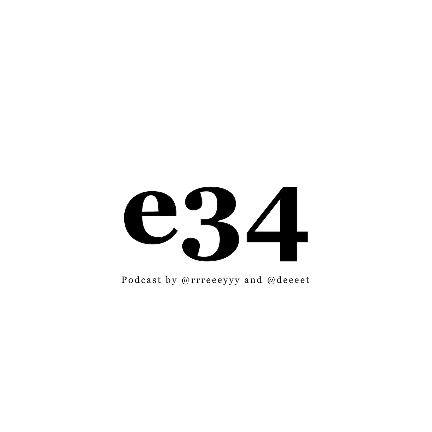 A podcast hosted by @deeeet and @rrreeeyyy. We talk about infrastructure, SRE, and platform engineering. Please reach us on Twitter at @e34fm or by email at hello@e34.fm.